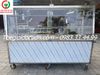 TỦ BÁN HÀNG INOX NHIỀU KHAY TOPPING CÓ CHẾ ĐỘ HÂM NÓNG