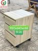TAB GỖ - TỦ GỖ HÒA PHÁT 3 NGĂN CÓ BÁNH XE