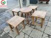 BÀN GHẾ CAFE GỖ CÓC