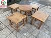 BÀN GHẾ CAFE GỖ CÓC
