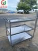 KỆ XE ĐẨY INOX 3 TẦNG