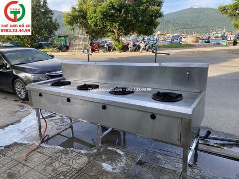 BẾP KHÈ INOX 4 HỌNG