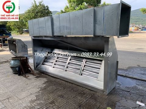 MÁNG HÚT KHÓI INOX