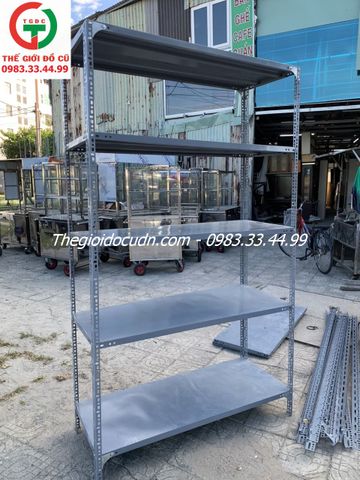 KỆ SẮT V LỖ LIỀN ĐÔI LIỀN BA