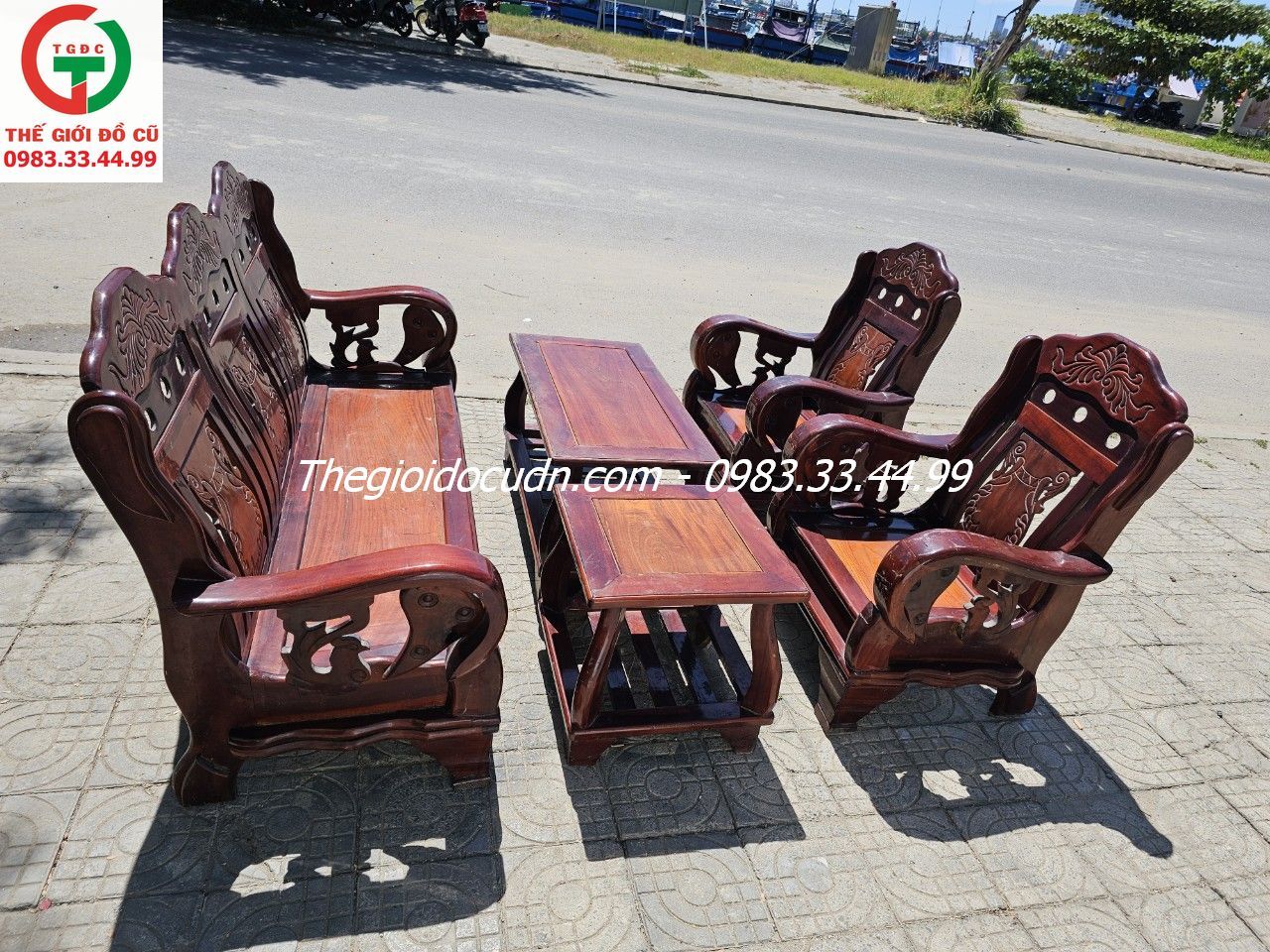 SALON GỖ XOAN ĐÀO