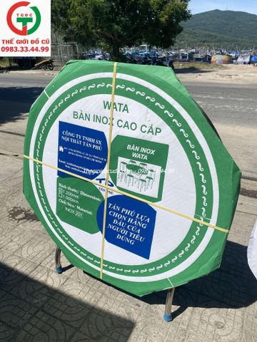 BÀN ĂN MÂM TRÒN INOX TÂN PHÚ