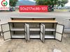 QUẦY BAR GỖ MẶT GIẢ VÂN ĐÁ