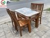 BÀN ĂN GIA ĐÌNH GỖ XOAN ĐÀO 4 GHẾ