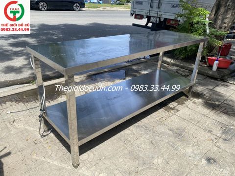 BÀN CHẾ BIẾN INOX 304