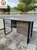 BÀN HỌC - BÀN LÀM VIỆC GỖ MDF KHUNG SẮT