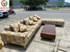BỘ SOFA GÓC KHUNG CHÂN INOX