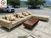 BỘ SOFA GÓC KHUNG CHÂN INOX