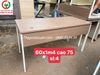 BÀN HỌC - BÀN LÀM VIỆC GỖ MDF CHÂN SẮT