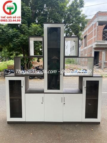 KỆ TRƯNG BÀY SHOP GỖ MDF ỐP MELAMINE CHỐNG NƯỚC
