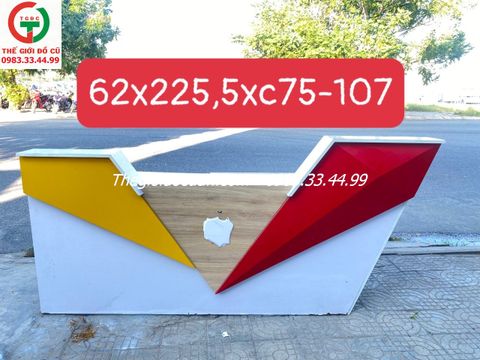 QUẦY LỄ TÂN - QUẦY THU NGÂN GỖ MDF