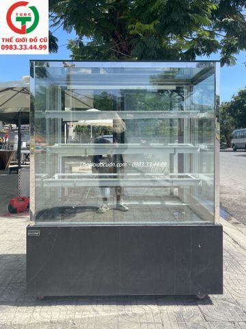 TỦ M,ÁT BÁNH KEM 4 TẦNG KÍNH VUÔNG