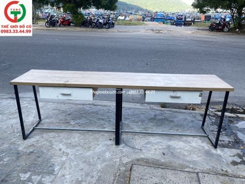 BÀN LÀM VIỆC ĐÔI GỖ MDF