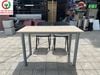 BÀN HỌC - BÀN LÀM VIỆC GỖ MDF CHÂN SẮT SƠN
