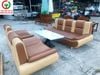 BỘ SOFA ĐỆM DA NÂU
