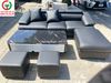 BỘ BÀN GHẾ SOFA ĐỆM DA CAO CẤP
