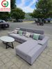 BỘ BÀN GHẾ SOFA GÓC L MÀU GHI