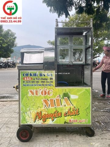 XE BÁN ÉP NƯỚC MÍA NGUYÊN CHẤT