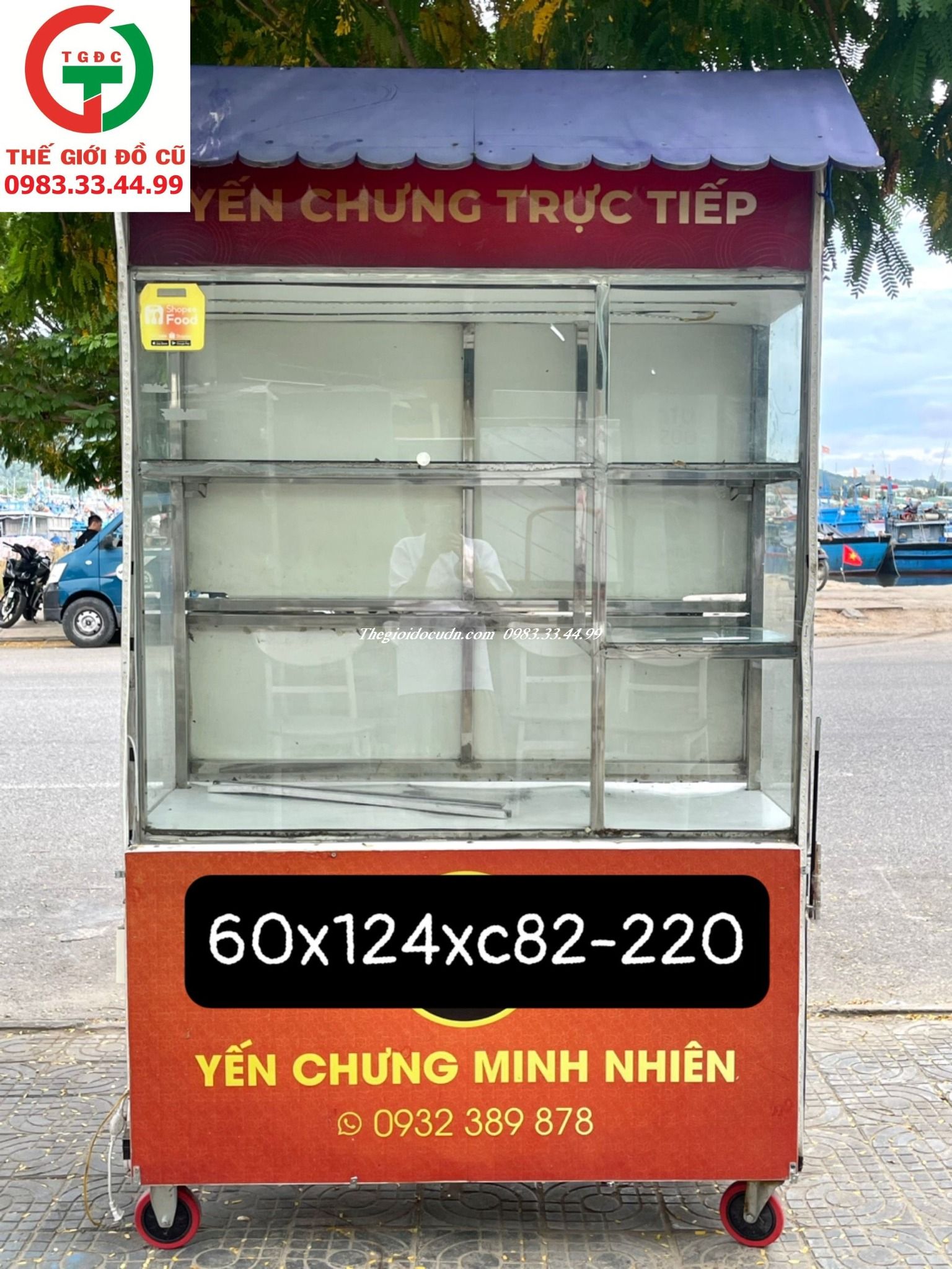 TỦ INOX BÁN YẾN CHƯNG