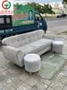 BỘ GHẾ SOFA BĂNG ĐỆM MÀU GHI
