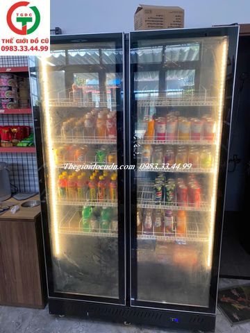 TỦ MÁT 2 CÁNH KÍNH SIÊU NÉT