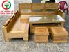 SALON GÓC GỖ SỒI