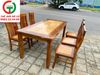 BỘ BÀN GHẾ ĂN GIA ĐÌNH GỖ XOAN ĐÀO