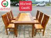 BỘ BÀN GHẾ ĂN GIA ĐÌNH GỖ XOAN ĐÀO