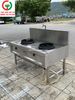 BẾP KHÈ INOX 2 HỌNG