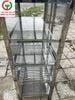 TỦ CHÉN BÁT INOX KÍNH