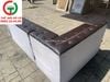 SOFA GÓC L ĐỆM DA NÂU
