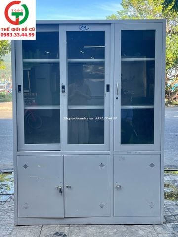 TỦ SẮT HỒ SƠ 3 KHOANG TSVP-01