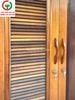 TỦ GỖ ÁO QUẦN 2 CÁNH CỬA LÁ SÁCH