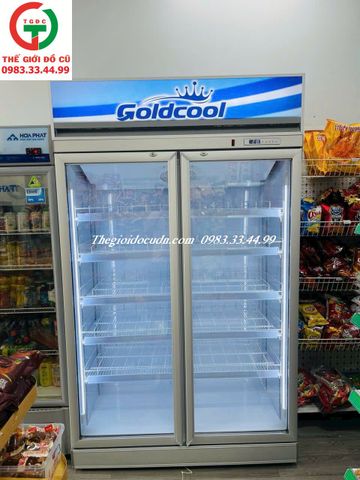 TỦ MÁT TRƯNG BÀY 2 CÁNH GOLDCOOL