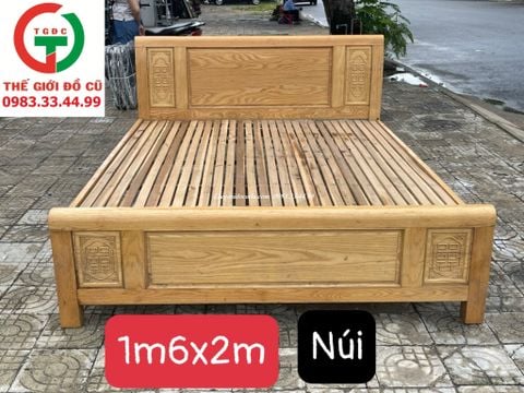 GIƯỜNG GỖ SỒI