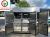 TỦ MÁT INOX CÔNG NGHIỆP 6 CÁNH