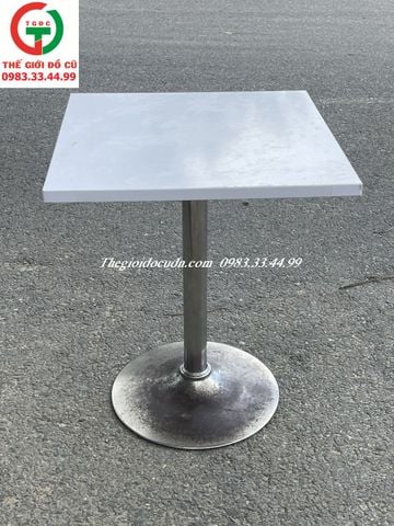 BÀN CAFE CHÂN INOX