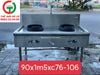 BẾP KHÈ 2 HỌNG INOX 304
