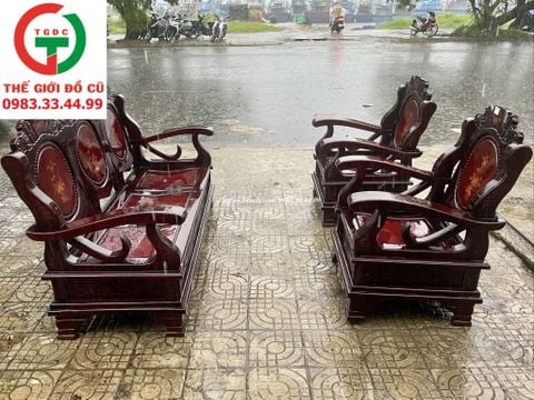 SALON GỖ CHÀM XOAN ĐÀO