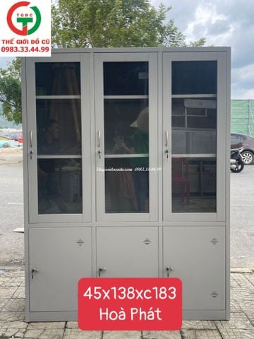 TỦ SẮT HOÀ PHÁT 6 CÁNH ĐỰNG HỒ SƠ TÀI LIỆU VĂN PHÒNG