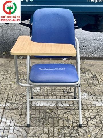 GHẾ LIỀN BÀN ĐỆM DA XANH HOÀ PHÁT