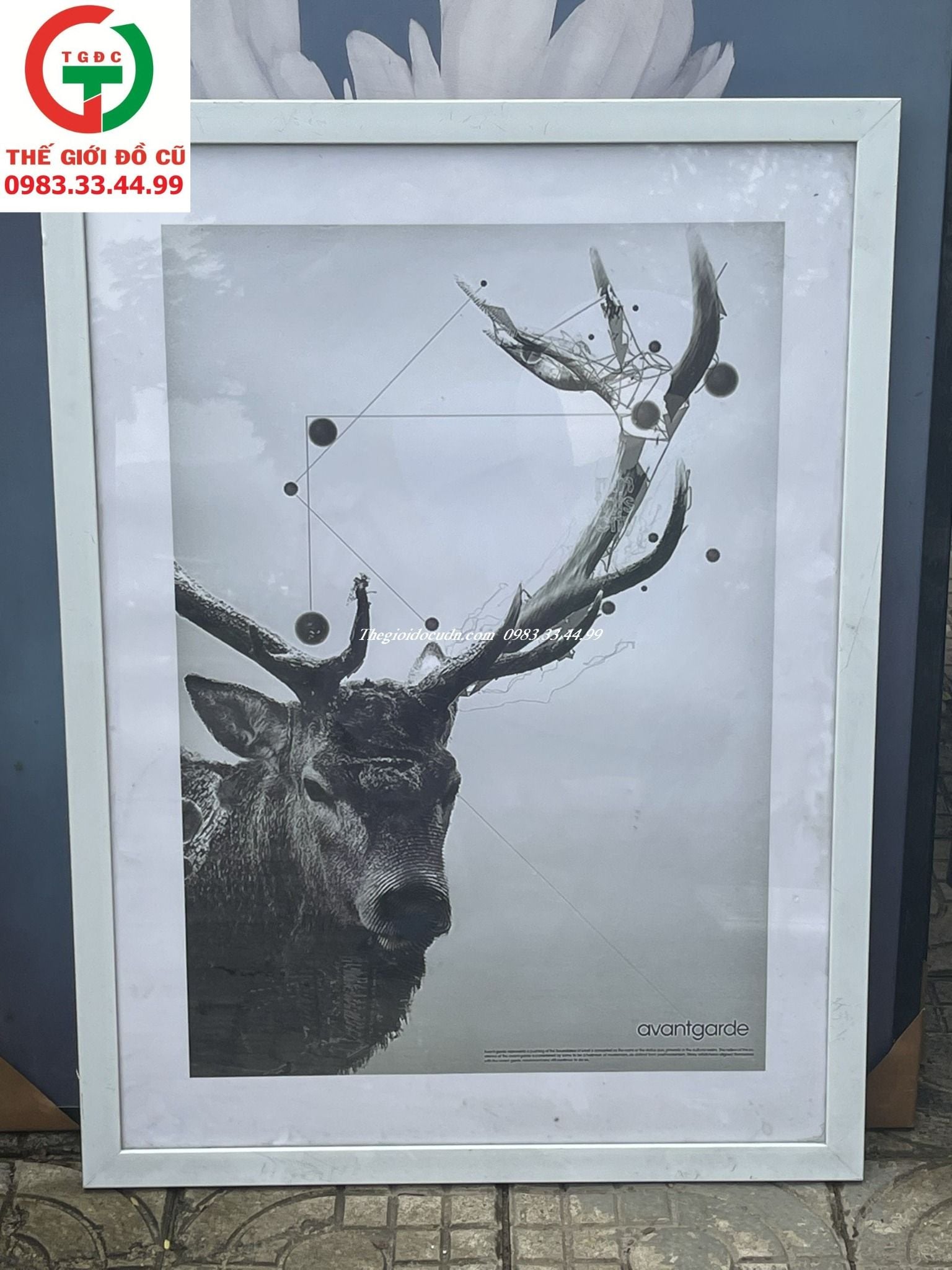 TRANH TƯỜNG CANVAS HUƠU RỪNG DECOR PHÒNG