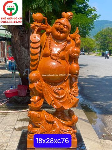 TƯỢNG PHẬT DI LẶC GỖ HƯƠNG