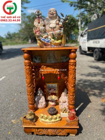 BÀN THỜ THẦN TÀI VÀ TƯỢNG DI LẶC