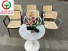 BÀN GHẾ CAFE NHỰA ĐÚC