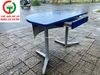 BÀN LÀM VIỆC BÁN NGUYỆT CHÂN SẮT THÉP HOÀ PHÁT